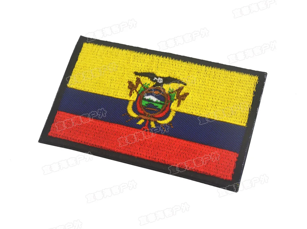 Americas Siuvinėjimo Pleistrai Emblemos Emblema karinės Armijos 8*5cm PASIDARYK pats Aksesuaras Kablys ir Kilpa Taktinis Argentina Kolumbija 3