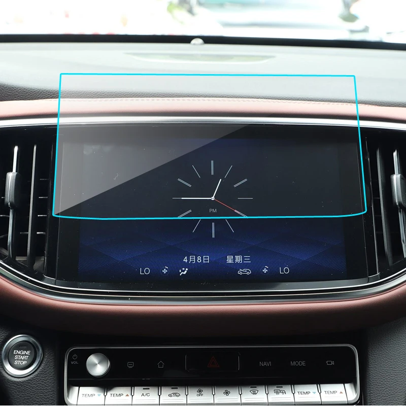 Grūdintas Stiklas GPS Navigacijos Ekrano apsaugos Trumpchi GS8 2020 metų 0
