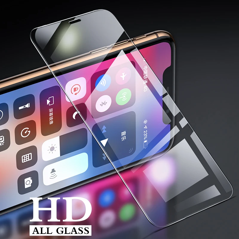 9H Screen Protector, Grūdintas Stiklas IPhone 12 11 Pro Xs Max X Xr Apsauginis Stiklas 