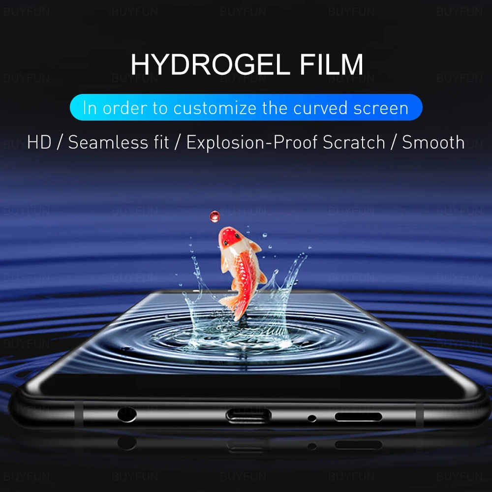 3Pcs Visiškai Matinio stiklo Matinis Hidrogelio Plėvelės Samsung Galaxy A72 apsaugos Sumsung Sansung 72 52 32 42 12 4G Ar 5G Ne Stiklo 0