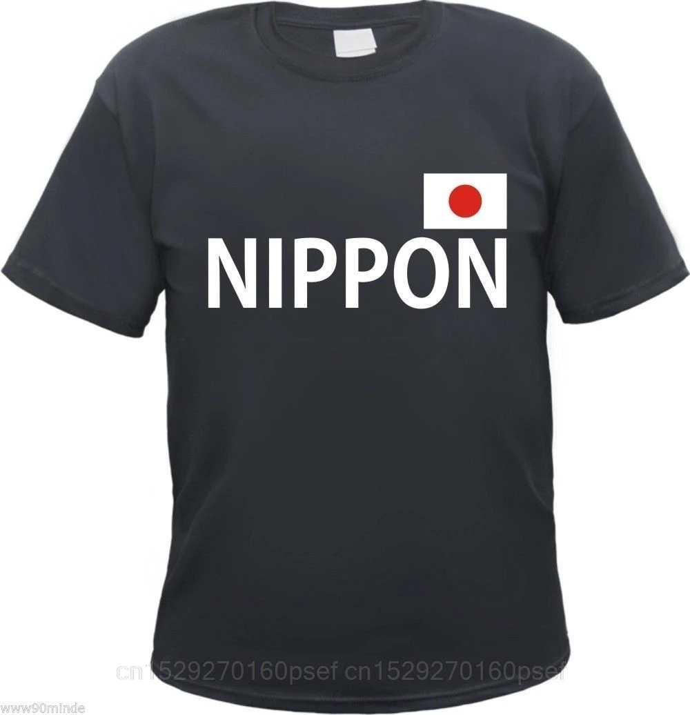 Nippon s T-Shirt - - Slėgis - S-3XL - Japonų Azijos AsiaFunny Trumpas Rankovės Tshirts Vasaros Hip-Hop Atsitiktinis vatos Pagaliukai Tees 0