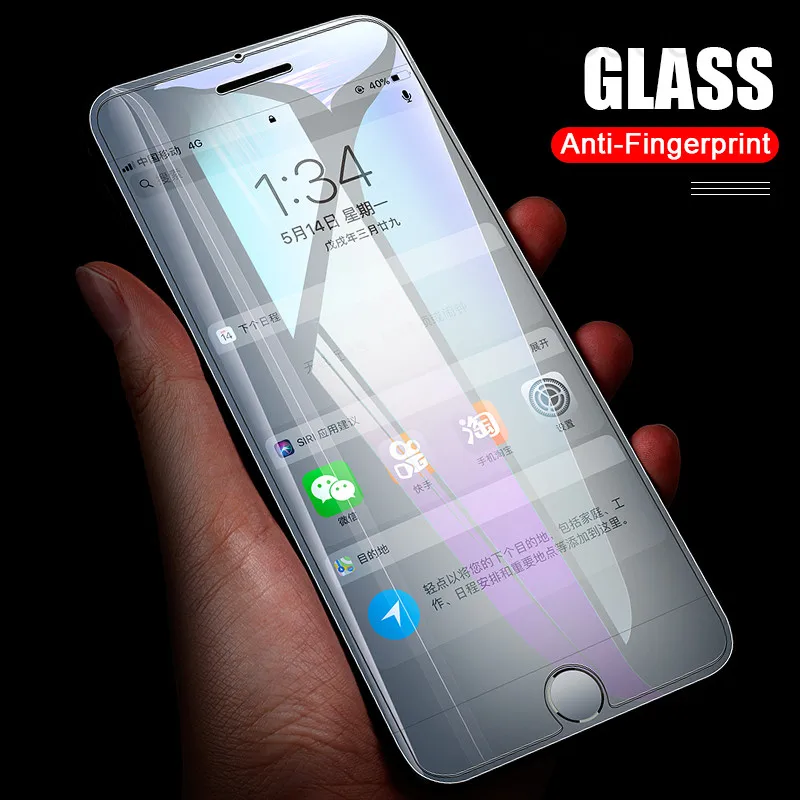 3Pcs Visiškai Padengti Grūdinto Stiklo iPhone 12 Mini Pro 11 XS Max X XR Screen Protector, iPhone 8 7 6 Plus SE 2020 Stiklo 5