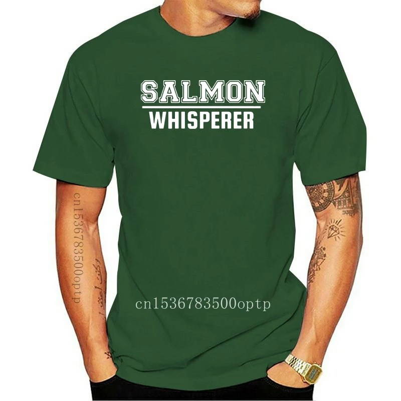 Lašišos Whisperer juokinga fisher Marškinėlius 4