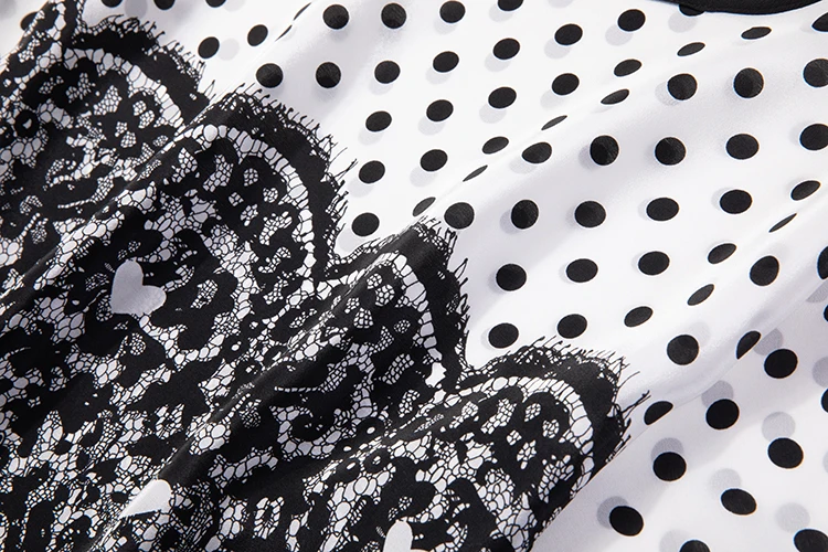 Moterų Gryno Šilko Top Marškinėliai Palaidinė Apvalios Kaklo trumpomis rankovėmis, susijusi apačioje nėriniai taškų prarasti tipo JN207 5