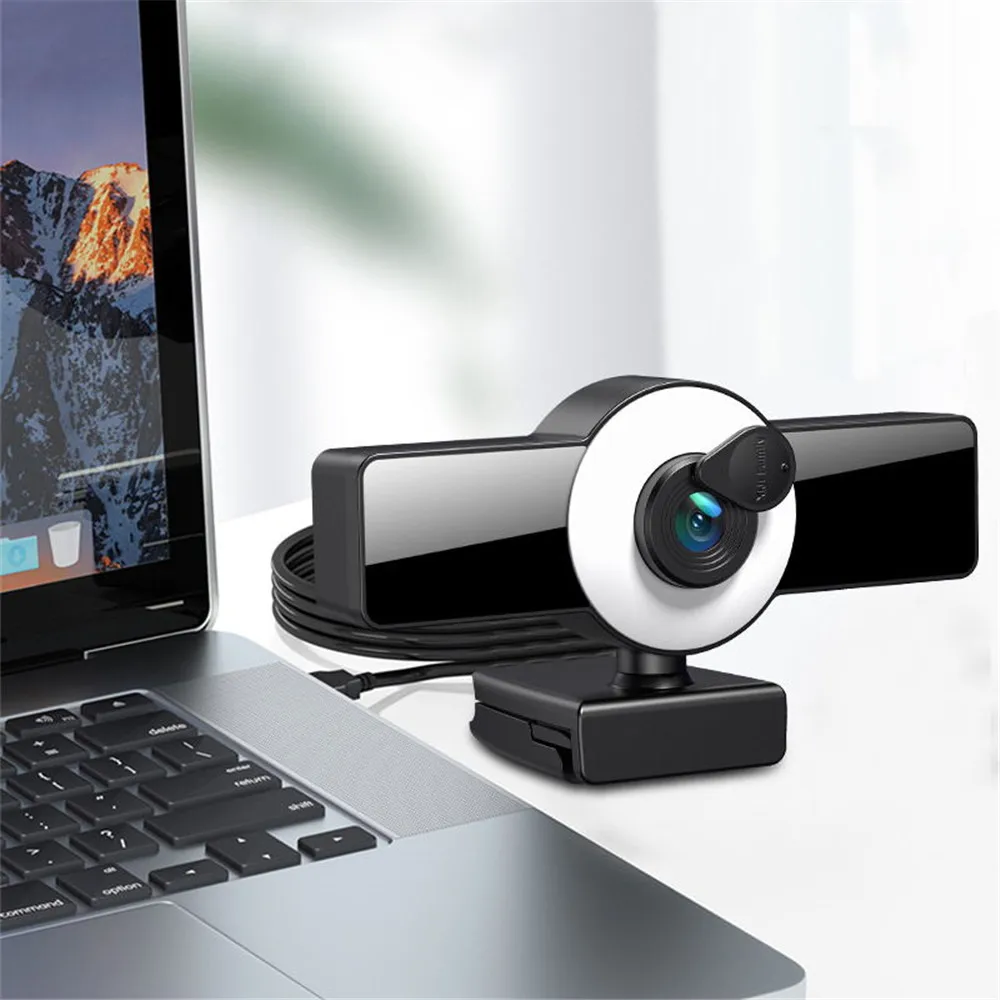 4K Webcam Šviesos žiedas 