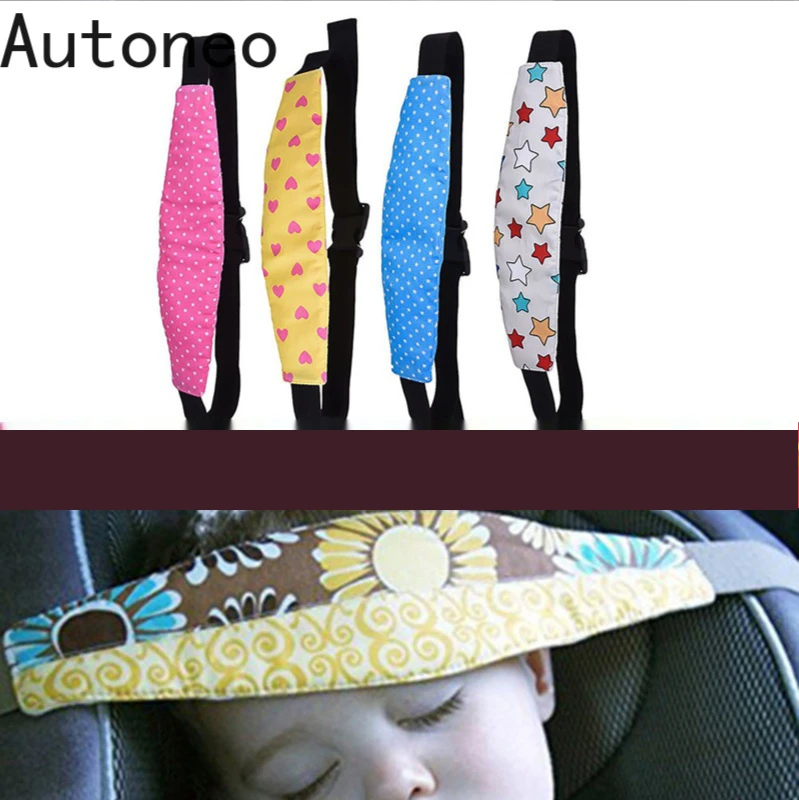 Tema Vadovas Vaikas Automobilis Reguliuojamas Saugos Sėdynės Miego Positioner Galvos Atramos Pram Vežimėlį, Tvirtinimo Diržas Kūdikiams Kūdikių 0