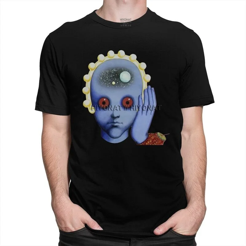 Vyrų Mados Fantastinis Planetos Marškinėliai trumpomis Rankovėmis Medvilnės Marškinėlius Cool T-shirt Atsitiktinis Sci Fi Filmo Alien Tee Viršūnes Drabužiai 0