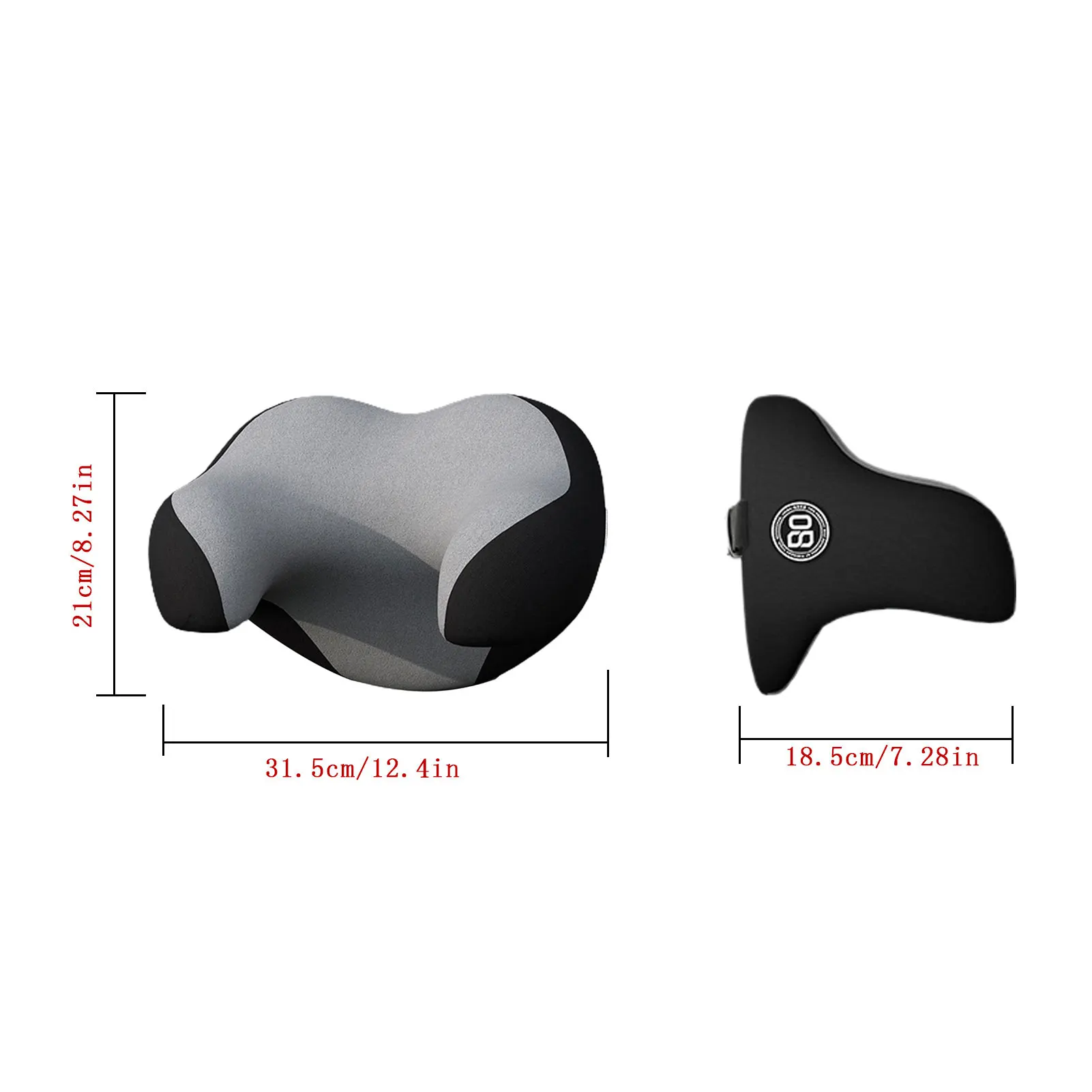 Nešiojamų Automobilių U-formos Stiliaus Pagalvę Confort Kaklo Pagalvėlė Galvos atramos Kelionės Skrydžio Pagalvėlės Minkštos Slaugos, Terapijos 5