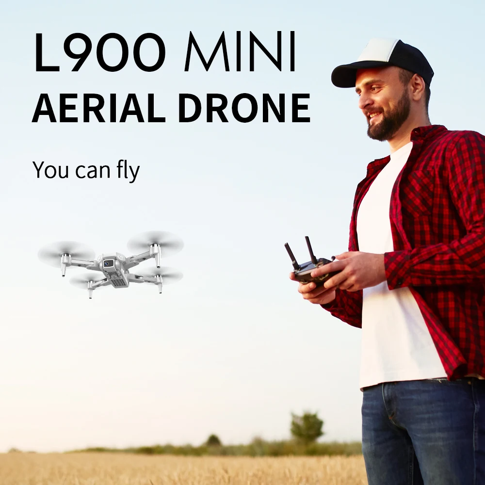 L900 Pro Profesinės Drone 4k Hd Dual Camera Su Gps 5g Wifi Fpv Realaus laiko Dėžė Brushless Variklio Rc Atstumas 1.2 km 4