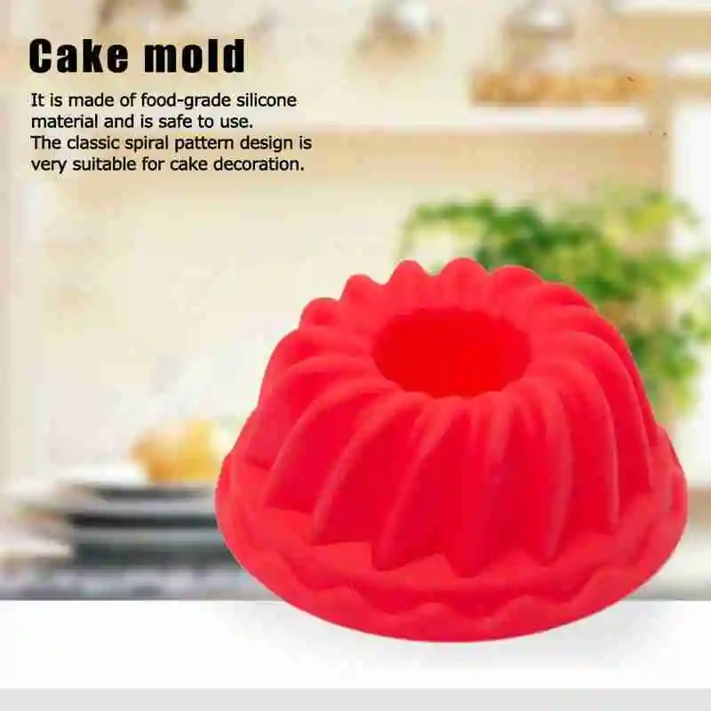 5 vnt Keuken 3D Sukama Vorm Siliconen Boter Cakevorm Keuken Bakvorm Gereedschap Voor Tortas Bakkerij Ovenschaal Bakvormen pelėsių 1