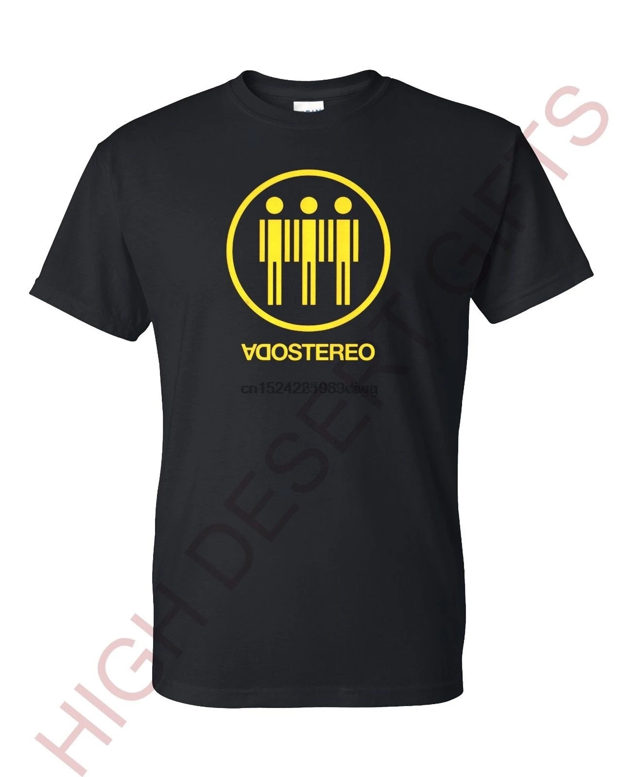 NAUJAS - Soda Stereo Mane Veras Sugrįžimas T-Shirt - Black (Dydžiai S-5XL) 80 Roko Marškinėlius 0