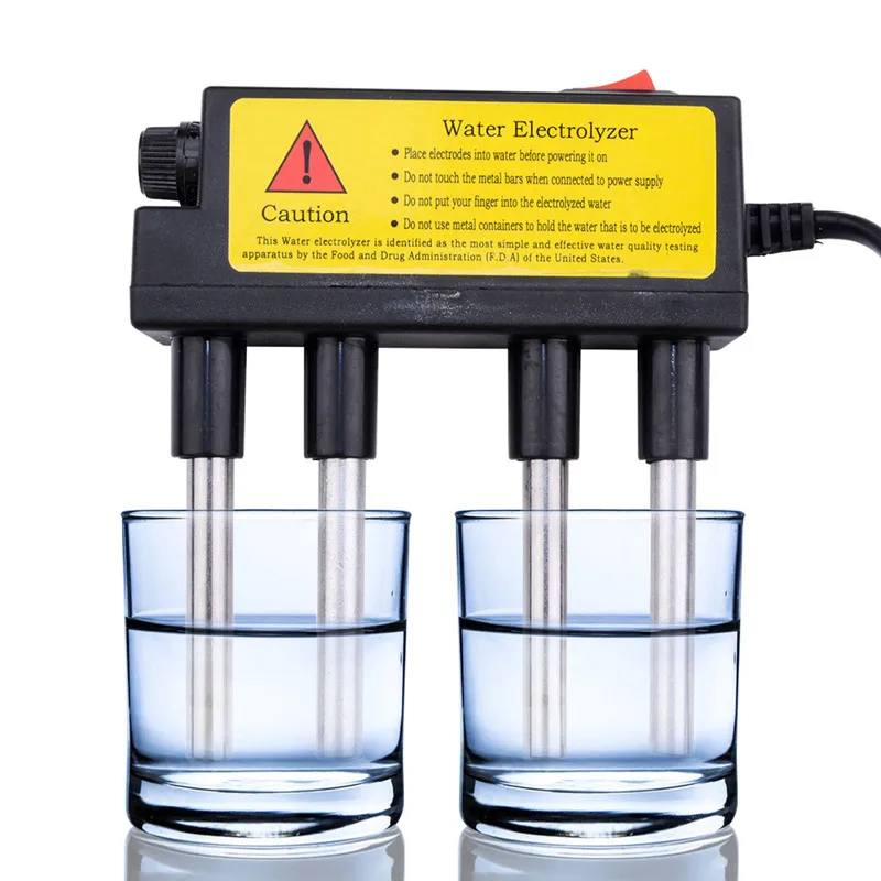 Nemokamas Pristatymas Nešiojamų Juodosios Vandens Electrolyzer Greitas Vandens Kokybės tyrimus Elektrolizės Geležies Strypai TDS Vandens Testeris Įrankis 1