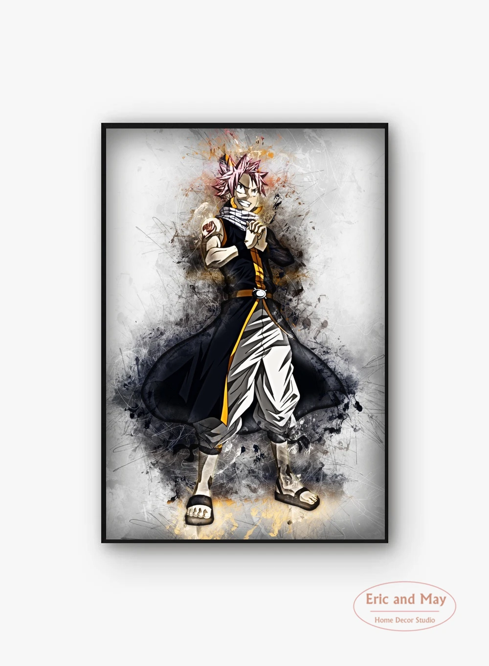 Fairy Tail Drobės Tapybos Plakatai Ir Spausdinant Nuotraukas Ant Sienos, Senovinių Plakatų Dekoratyvinis Namų Dekoro Tableau 2