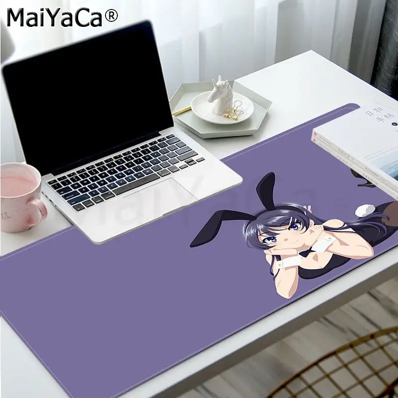 Kawaii Anime Sakurajima Mai Mergina Gumos KOMPIUTERIO, Kompiuterinių Žaidimų kilimėlis Dydis CSGO Žaidimų Žaidėjas Desktop PC Kompiuteris, Nešiojamas kompiuteris 2