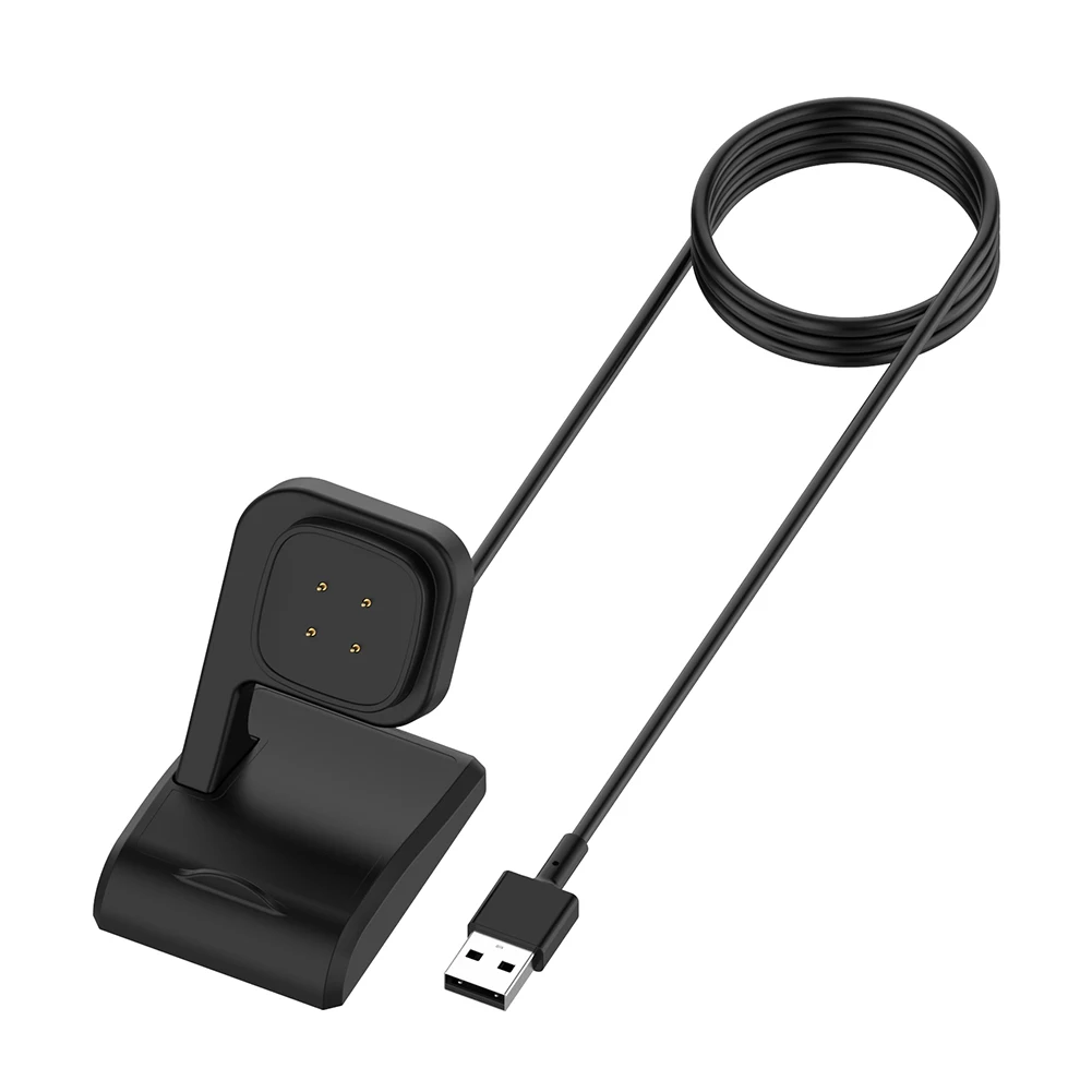 Jausmas Įkrovimo Kabelis, Doko Stotis Smart Apyrankę Pakeitimo Įkrovimo Kabelis Nešiojamas USB Įkroviklio Fitbit Versa 3/Fitbit 5