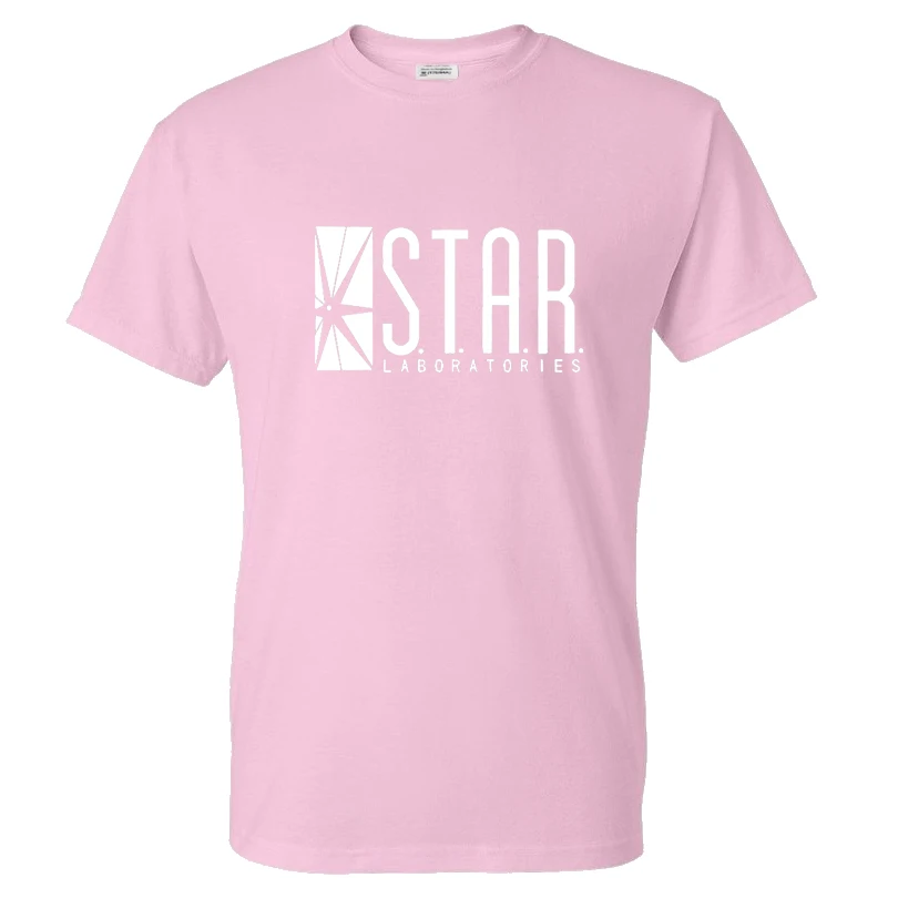 Star Labs vientisos Spalvos Retro T-shirt Vyrai Moterys Atsitiktinis O-Kaklo Juokinga trumpomis Rankovėmis Marškinėlius Derliaus Medvilnės Grafinis Unisex Marškinėliai 0