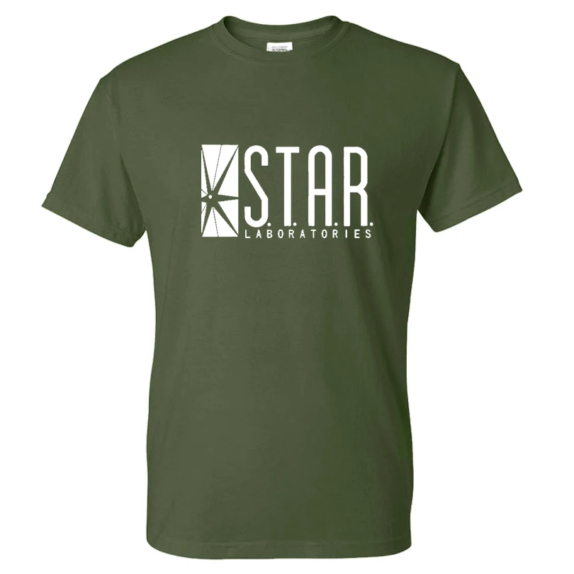 Star Labs vientisos Spalvos Retro T-shirt Vyrai Moterys Atsitiktinis O-Kaklo Juokinga trumpomis Rankovėmis Marškinėlius Derliaus Medvilnės Grafinis Unisex Marškinėliai 3