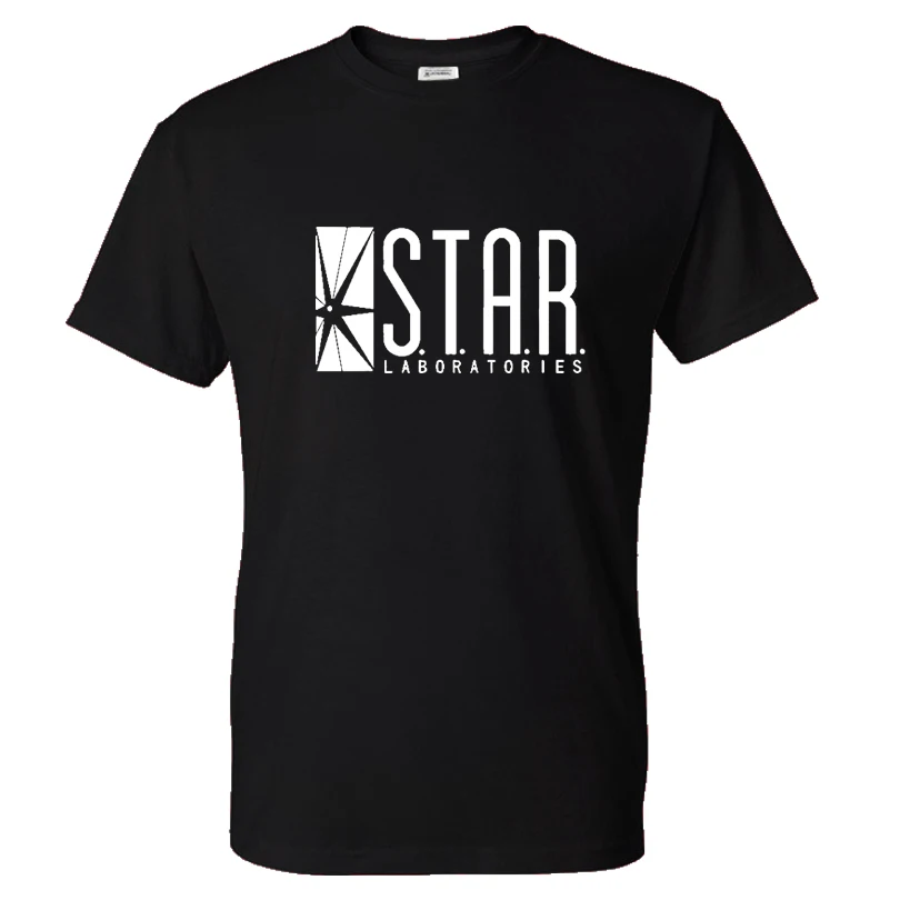 Star Labs vientisos Spalvos Retro T-shirt Vyrai Moterys Atsitiktinis O-Kaklo Juokinga trumpomis Rankovėmis Marškinėlius Derliaus Medvilnės Grafinis Unisex Marškinėliai 4