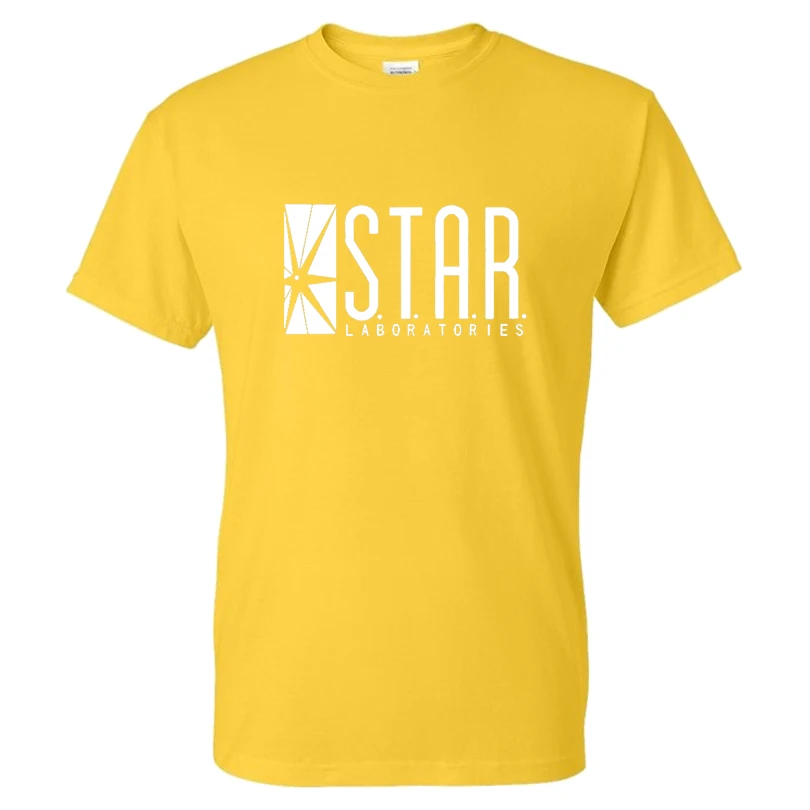 Star Labs vientisos Spalvos Retro T-shirt Vyrai Moterys Atsitiktinis O-Kaklo Juokinga trumpomis Rankovėmis Marškinėlius Derliaus Medvilnės Grafinis Unisex Marškinėliai 5