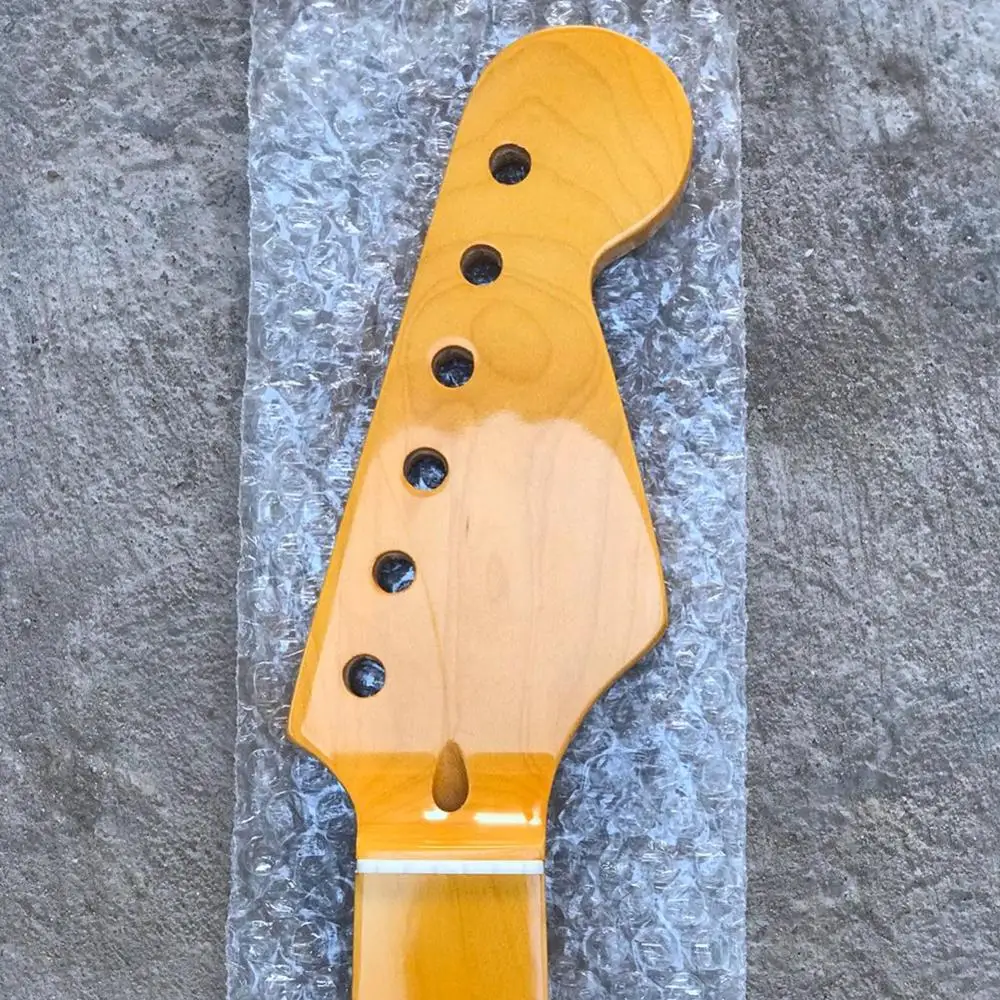 Blizgesys-22 VNT. elektrinės gitaros kaklo rankena Klevas fingerboard Strat Stratocaste su nugaros vidurio Gitara Priedai 1