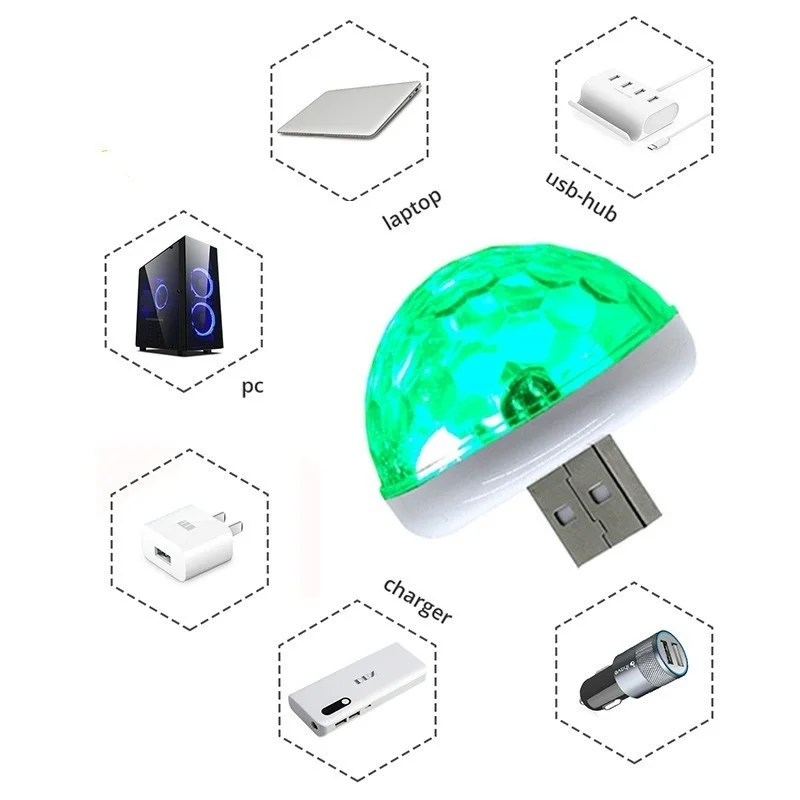 2021 NAUJAS Multi Color USB LED Automobiliu Interjero Apšvietimo Rinkinys Atmosfera, Šviesos, Neoninė Spalvinga Lempos Įdomus Nešiojamų Priedai 1