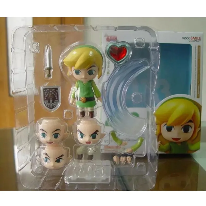 Anime Majoras Zeldaded Veiksmų Figurals Lėlės Modelio Link #413 Duomenys Wink Waker PVC Versija Žaislų Kolekcija Mielas Dovana 0