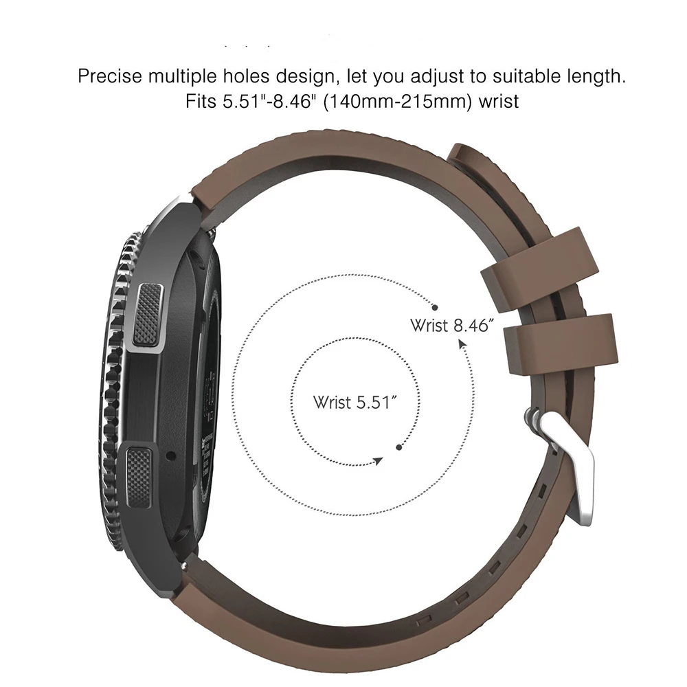 22mm Minkšto Silikono Watchband Už Xiaomi Haylou Saulės LS05 Smart Žiūrėti Sporto Dirželis Keičiamų Apyrankę Priedai 3