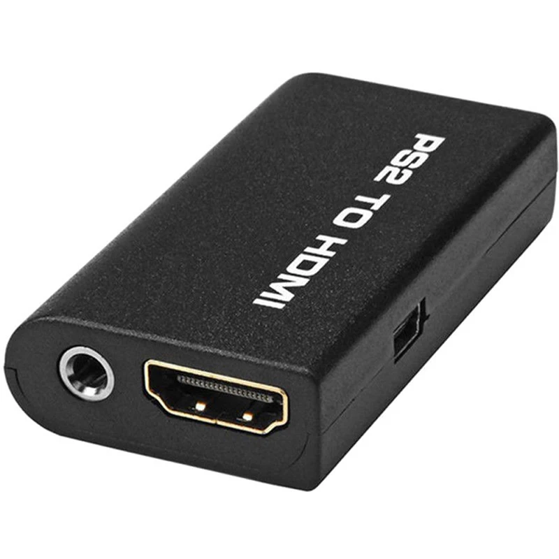 Už PS2 HDMI 480i/480p/576i Ypbpr USB 5V Audio Video Converter Adapteris, 3,5 mm Garso Išvesties Remti Visus PS 2 Rodymo Režimai 1