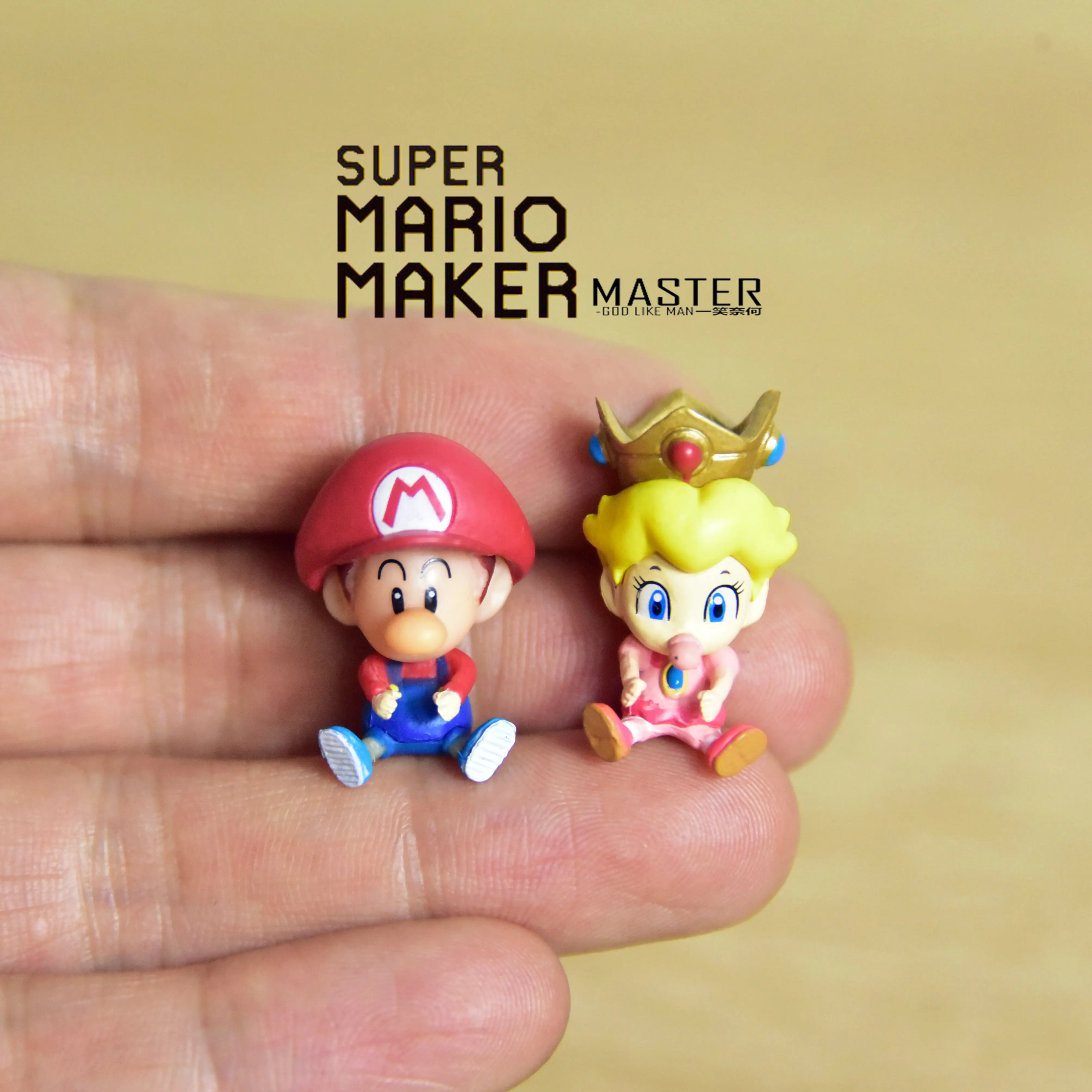 24PCS 2.4 cm Super Mario BB Princesė BB Mini Lėlės modelis, papuošalų kolekcijos papuošalai papuošalai 