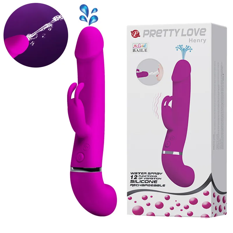 12 Vibravimo Režimai Trykšti Dildo Sekso Žaislai Moterims Erotinio Neišliejant Varpos Silikono Vibratorius G Spot Makšties Klitorio Masturbator 0