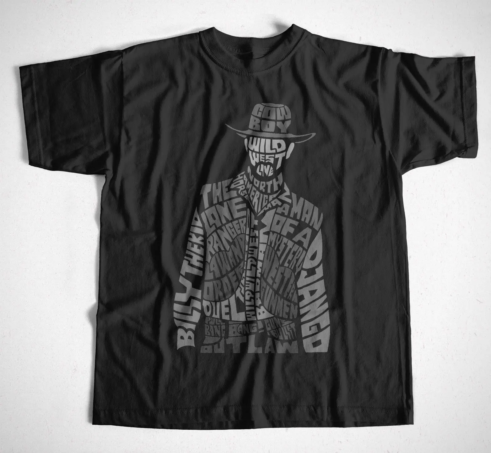 T-Shirt Kaubojus S-Xxxl Wilder Westen Laukiniai Laukiniai Vakarai Will Smith Revolver Indianer Mens Medvilnės, Trumpomis Rankovėmis Spausdinti 3