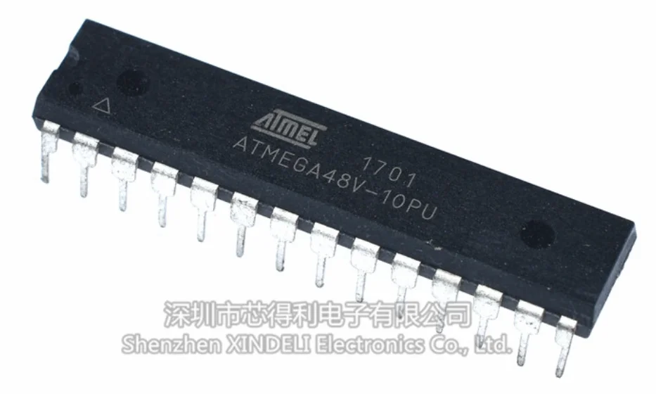 Xinyuan ATMEGA48V-10PU ATMEGA48V ATMEGA48 DIP 8-bitų Mikrovaldiklis su 8K Bitais-Sistema, Programuojami IC integrinio grandyno 0