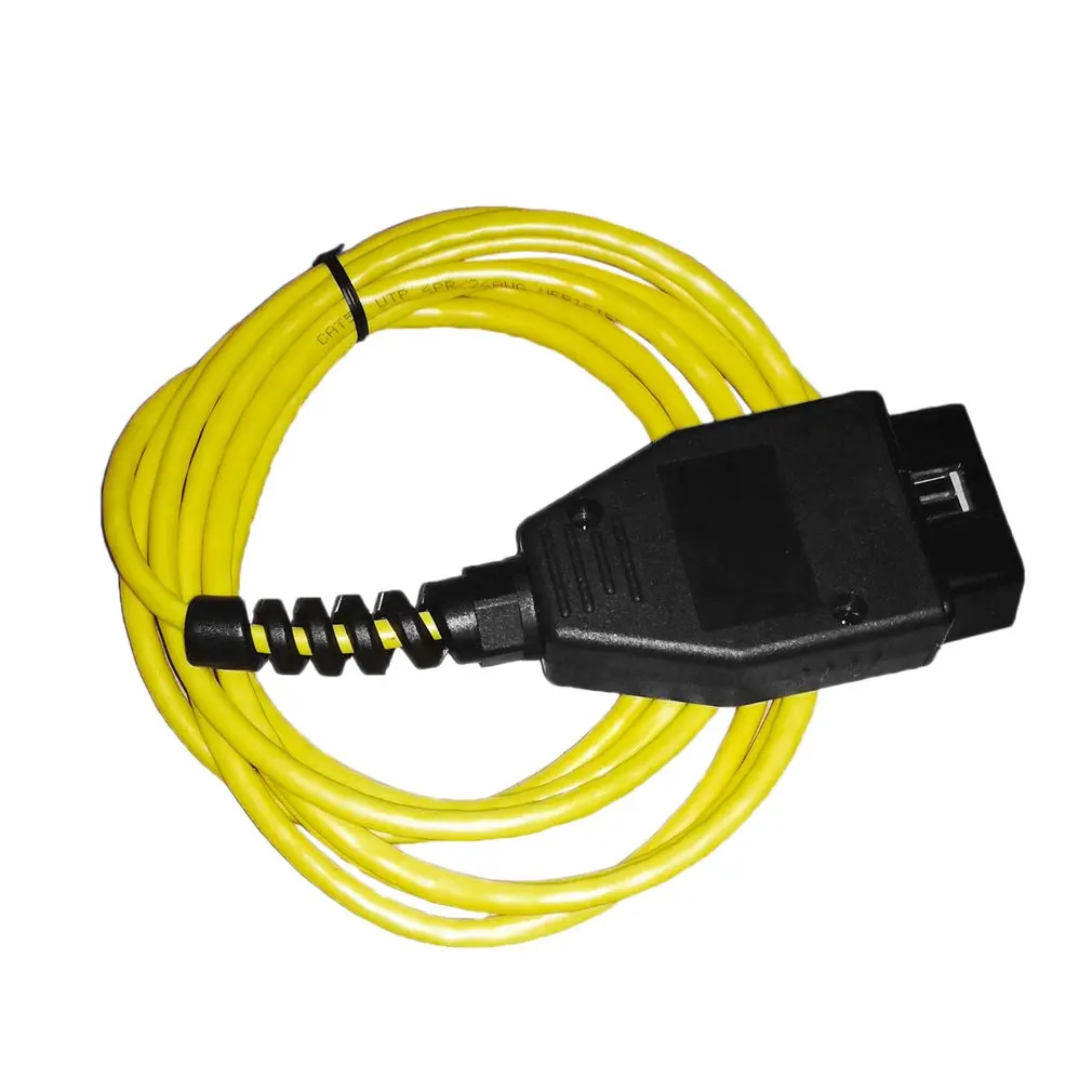 Ethernet su OBD Sąsajos Kabelis Aukštos kokybės E-SYS ICOM Kodavimo F-serijos BMW ENET 2M Gedimų Kodus Diagnostikos Skaitytuvo 5