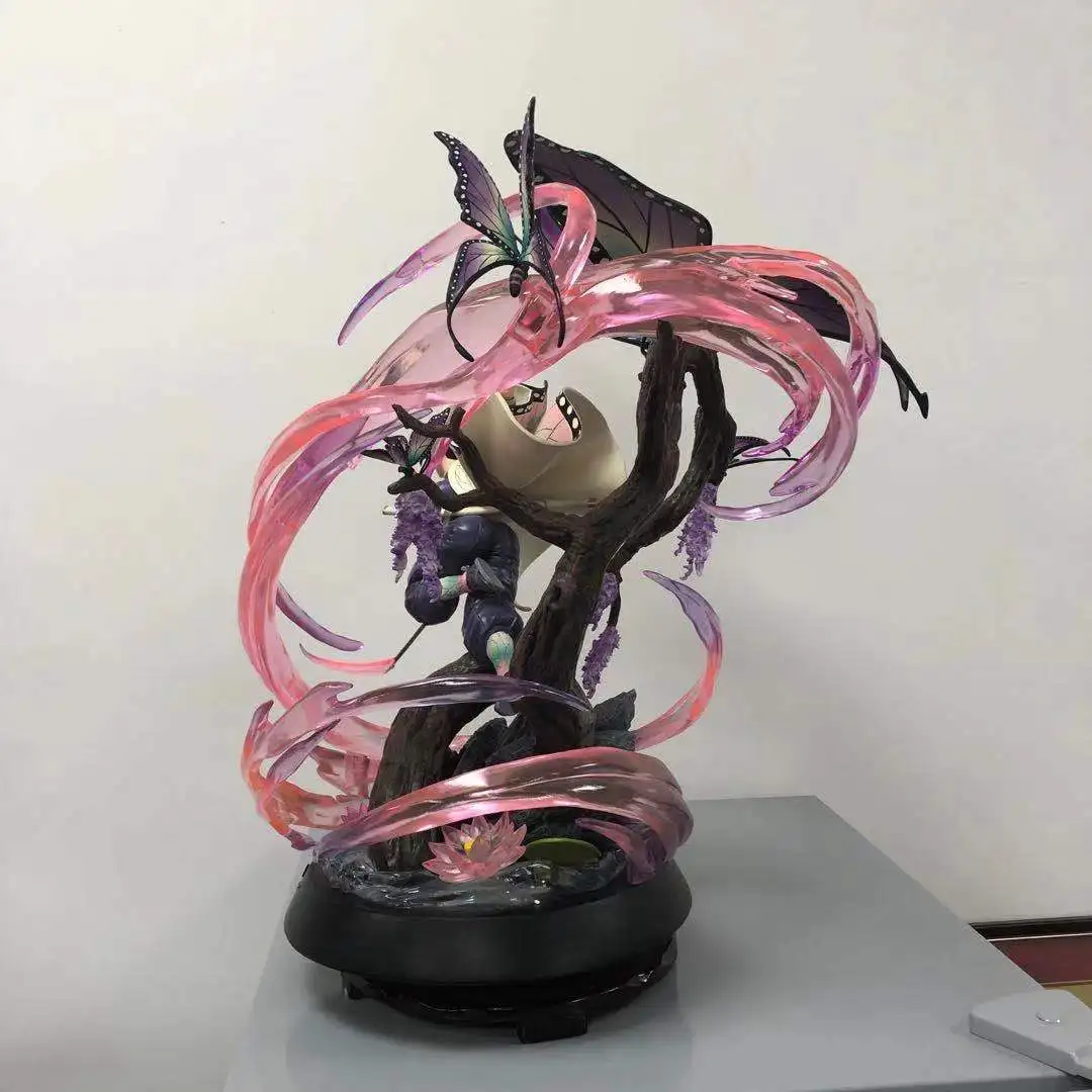 2021 Anime Ašmenys Demonas Sunaikinimo Demon Slayer Kimetsu nr. Yaiba Kochou Shinobu PVC Veiksmų Skaičius, Žaislų Kolekcijos Modelis Lėlės 2