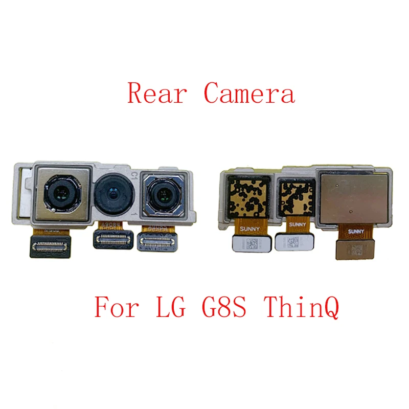 Atgal Galiniai Priekinės Kameros Flex Kabelis LG G7 ThinQ G8 ThinQ G8S ThinQ Pagrindinės Didelis Mažas Fotoaparatas Modulio Remontas, Pakeitimas 1