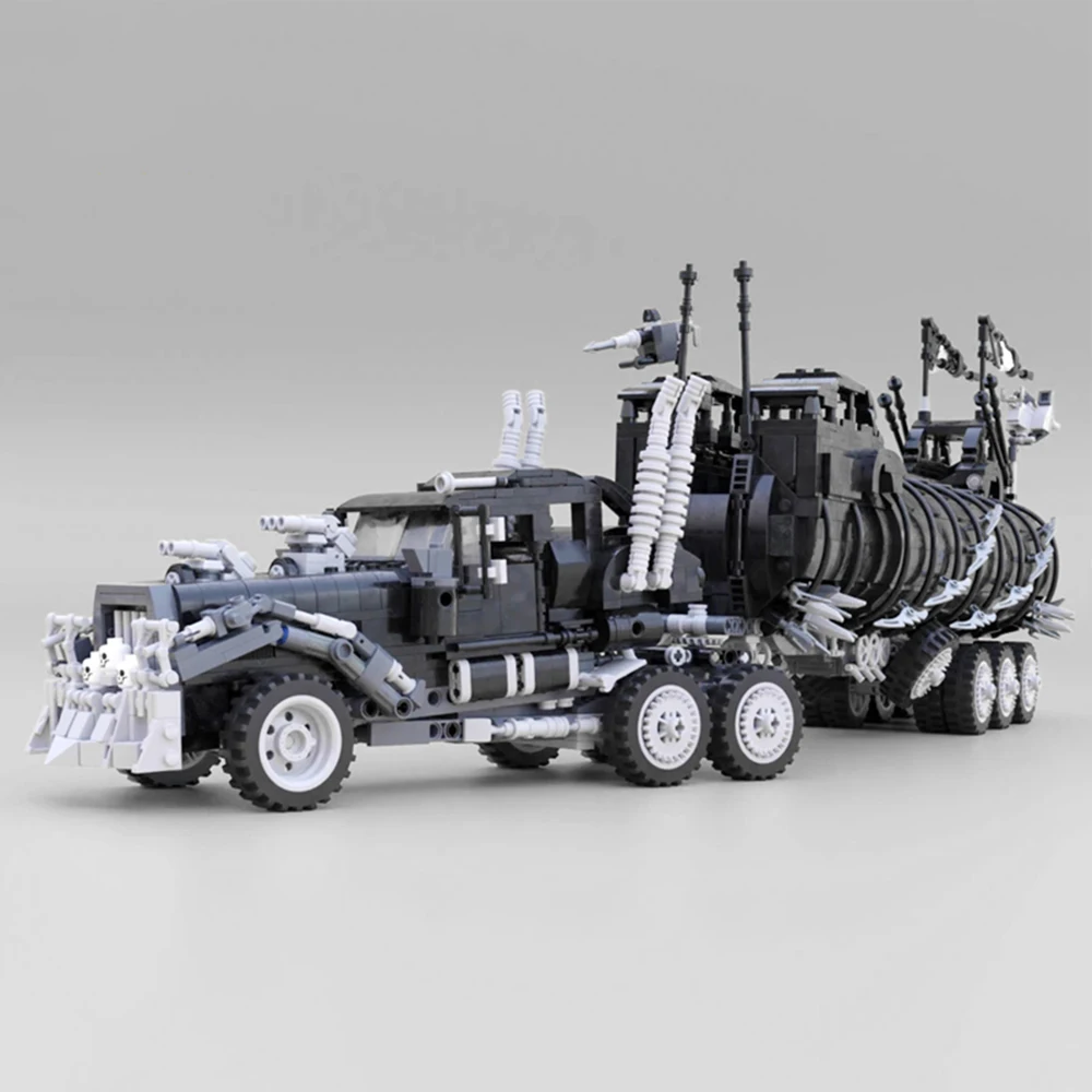 Mad MaxS Sunkvežimis, Traktorius, Ekskavatorius Kranas, Statybiniai Blokai SS Inžinerijos Universalas Transporto priemonių Surinkimas Modelis Plytų Žaislai Vaikams 5