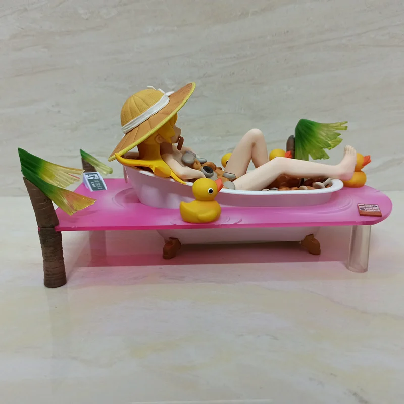 Anime Bakemonogatari Oshino Shinobu Vonia Kledaras Ver PVC Veiksmų Skaičius, Kolekcionuojamos lėlės Modelio žaislas 10cm 2