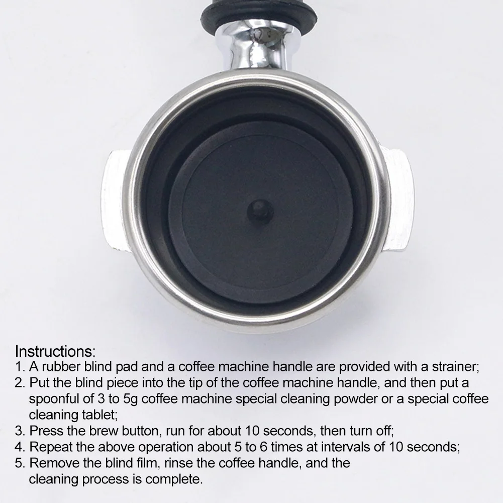 Aukštos kokybės Aklas filtras Backflush Disko Gumos Espresso Mašinos 0