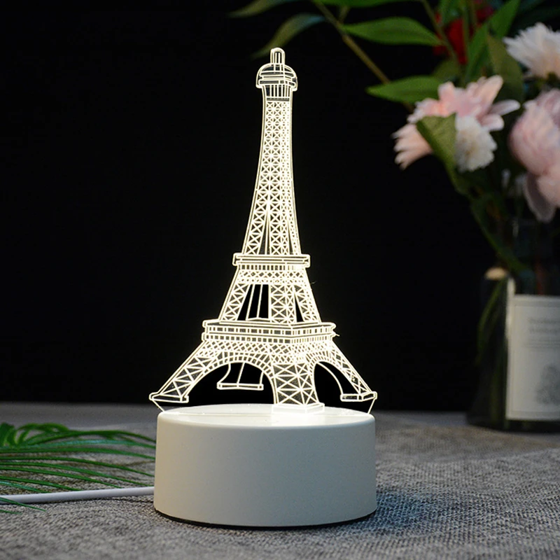 3D LED Nakties Šviesos Romantiškos Meilės Lempos širdelės formos Balionas Akrilinis Dekoratyvinis Stalo Lempa Valentino Diena Brangioji Žmonos Dovana 0