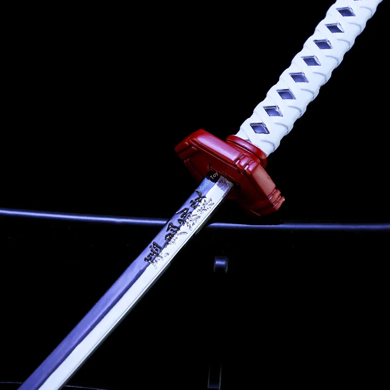 26cm Anime Lydinio Kardas Demon Slayer ' s Blade Anime Keychain Ginklą Modelio Papuošalus Virtuvės Duris Tanjiro Sunwheel Peilis Cospy Prop 1