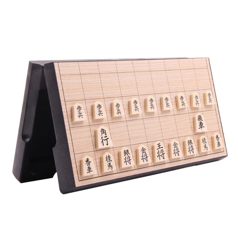 Japonija Šogi Magnetinio Sulankstomas Japonijos Šachmatai stalo Žaidimas Žvalgybos Žaislas 25×25×2cm 2