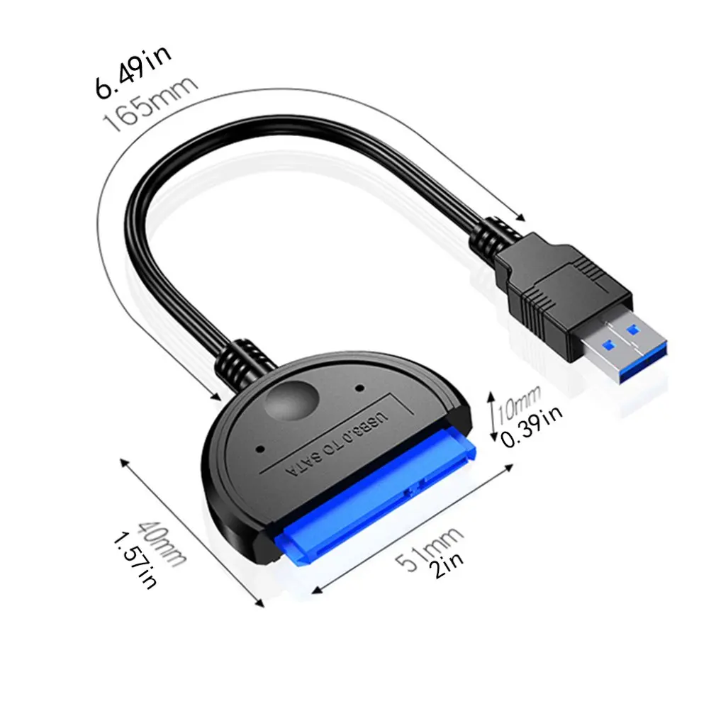 USB 3.1 C Tipo SATA Kabelis Konverteris Vyrų 2,5