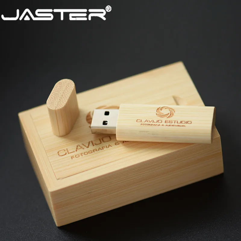 JASTER Medinė USB 2.0 + box USB 