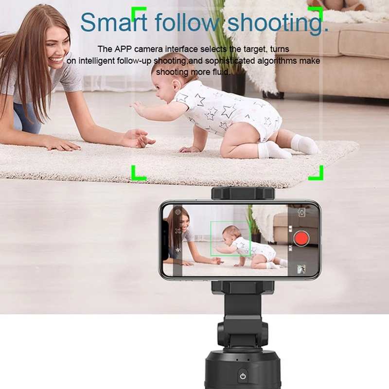 Populiariausi Pasiūlymai AI 3 in 1 Auto Smart Atlikite Selfie Stick Nešiojamų 360 Laipsnių Sukimosi Trikojo Vlog Gyventi Trikojo, Fotoaparato, Telefono Laikiklis 2
