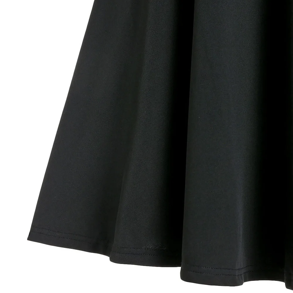 Rosetic Moterų Suknelė 2021 M. Vasarą Gotikos Vintage Mados Dirželis Nėrinių Suknelės, Šaliai, Seksualus 60s Rockabilly Vestidos Aukšto Juosmens Tuščiaviduriai 3