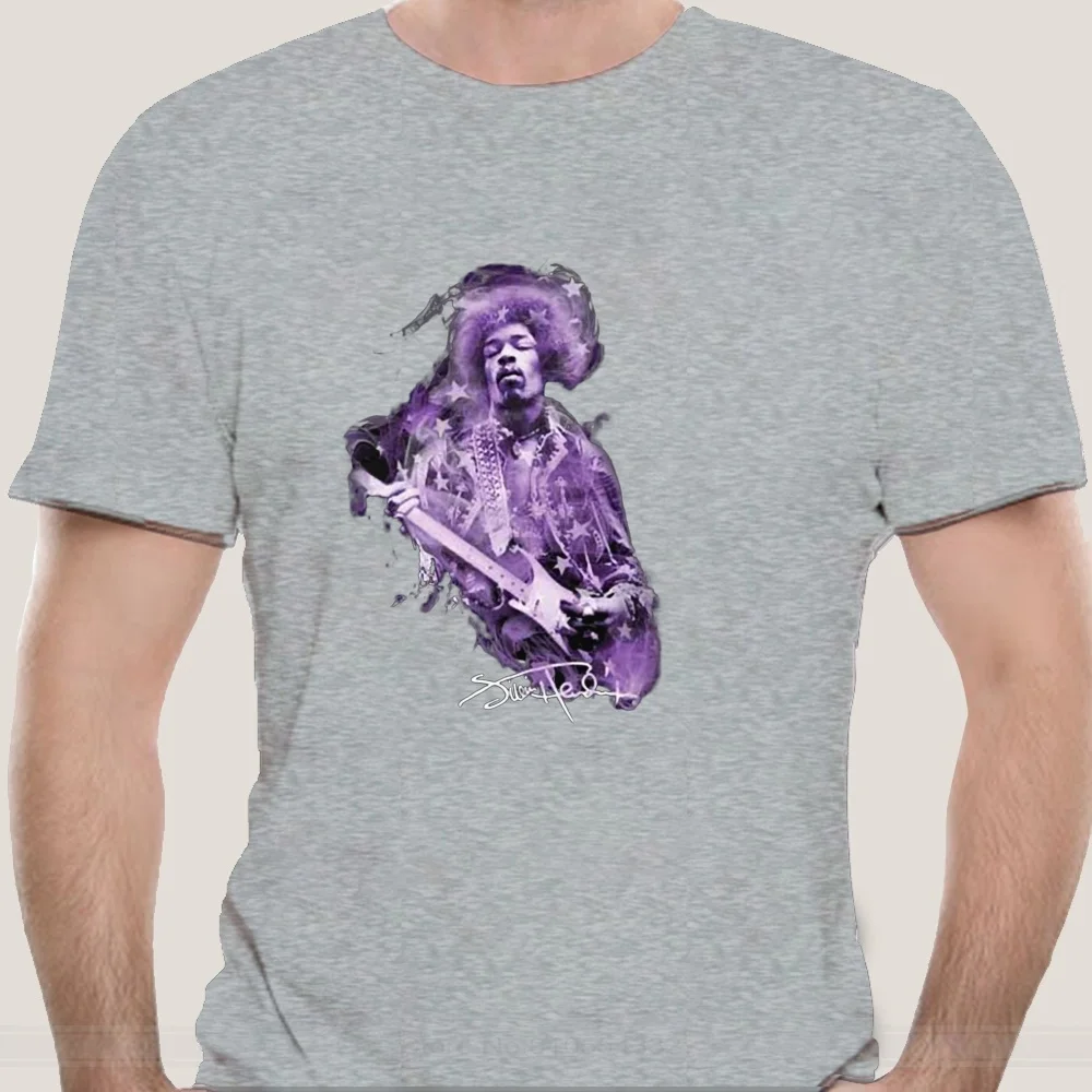 Emo Derliaus jimmy hendrix purple haze marškinėliai reimprimir mados t-sdhirt vyrų medvilnės prekės teesshirt 4