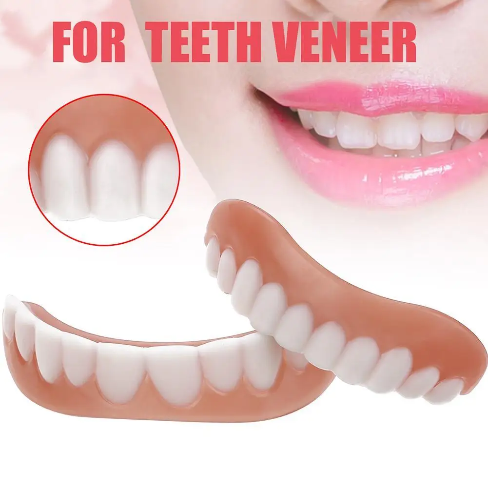 Dirbtiniai Dantys Dantų Padengti Puikus Juoktis Laminatės dantų Protezų Higienos Petnešos Netikrą Už Dantų Priemonės Apima Pasta Kosmetikos Žodžiu H7C3 4