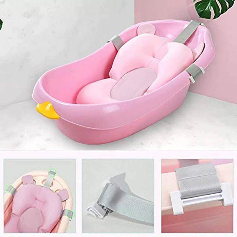 Non-slip Kūdikių Vonios Kilimėlis, Vonia, Baby Shower Nešiojamų Čiužinys Oro Čiužinys Pad Mielas Vėjo Naujagimių Vonios kambarys Saugos Produktus 1