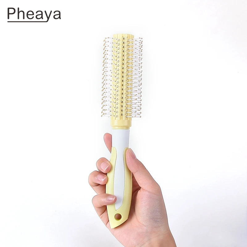 Pheaya Hairbrush Moterų Plaukų Detangler Šukos Cilindrų Plaukų Šukos Anti-static Masažas Sumažinti Plaukų Slinkimas Kirpykla Priedai 1