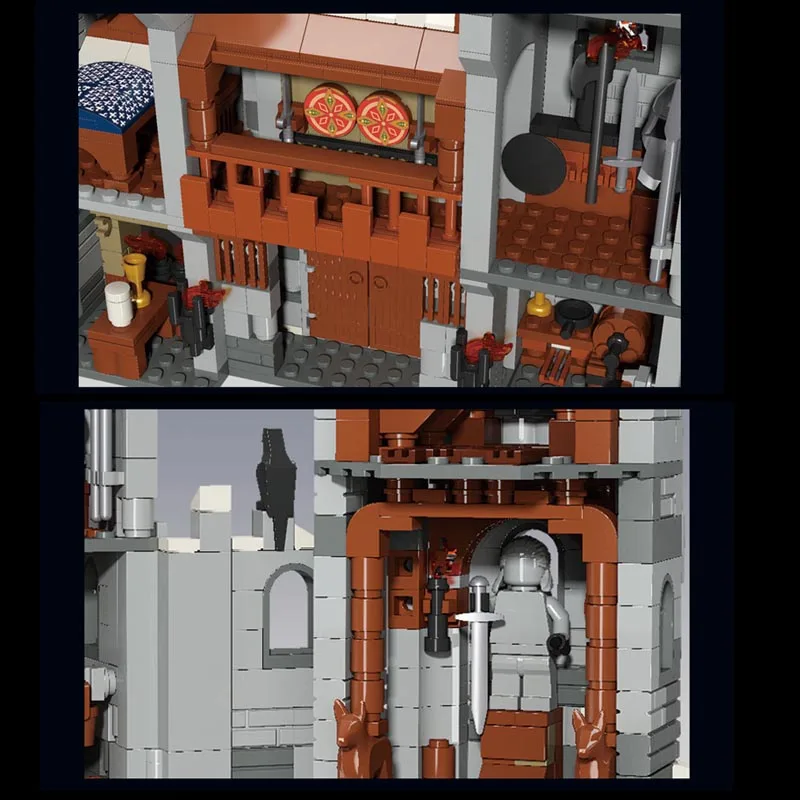 Yeshin K101 Filmą Žaislų Serija SS Winterfell Pilis modelių Kūrimo Blokus, Plytas, Susirinkimų Namai Vaikams Kalėdų Žaislai, Dovanos 0